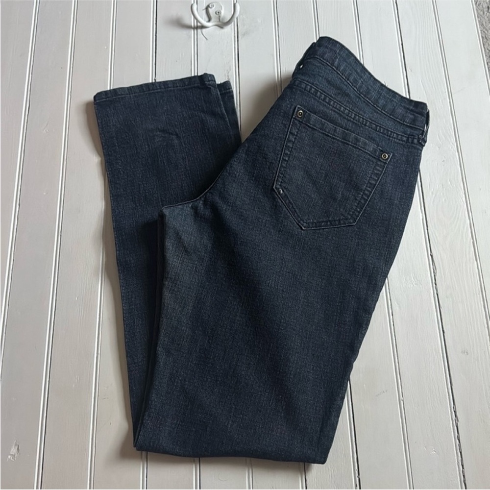 City Streets Straight Leg Jeans Dark Wash Size 13